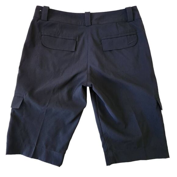 Nike Golf Shorts Womens 4 Dri Fit Tour Performance Athletic Activewear Black - Picture 2 of 3